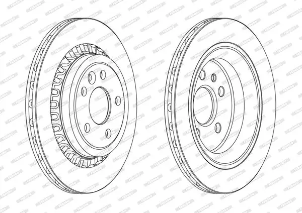 Disk Arka (Ad) 09-16 Vo.Xc60
