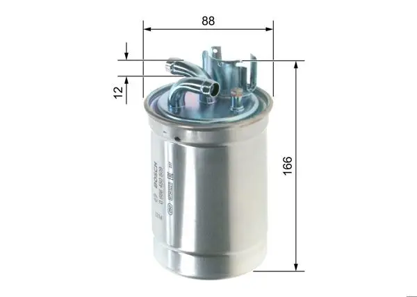 Mazot Filtresi Passat 00-05 / A4 02-04 A6 97-05 A8 00-02 2.5 TDI