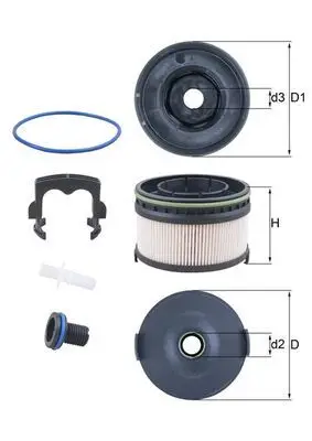 Mazot Filtresi 18-C-Seri (W205-S205) E-Seri (W213-S213) Vito