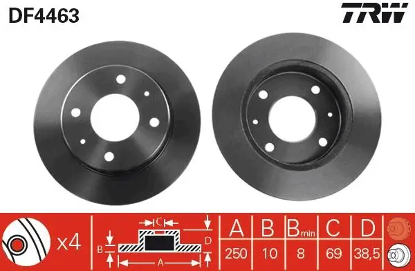 Disk Arka 05-Colt 1.1-1.3-1.5 Ms.Smart