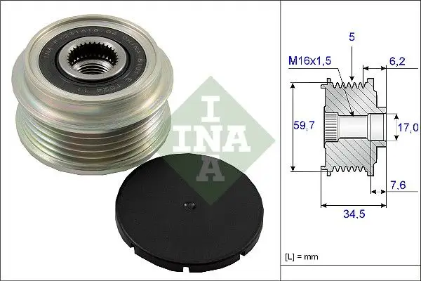 Alternatör Kasnağı (Hyundai)