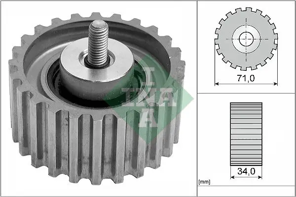 Triger Gergi Rulmanı Dıslı (Fiat: Ducato 2.3 JTD 02- 06-)