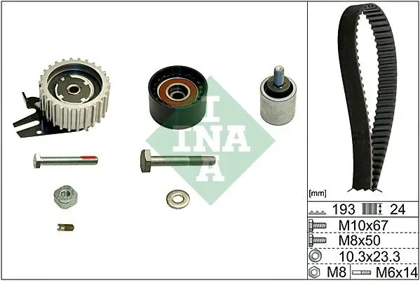Triger Kayış Seti (Opel Astra J (P10) 2.0 Biturbo CDTI (68) 12-15 / Insignia A (G09) 2.0 08-17)