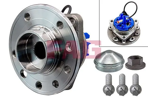 Ön Teker Rulmanı Poryalı ABS Li Set (Opel Astra H Zafira B)