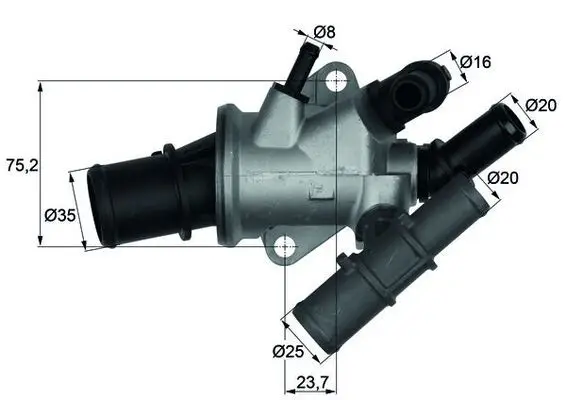 Termostat Doblo 1.9D 60Hp