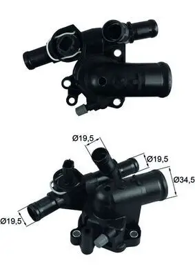 Termostat 89°C 06 > Megane.II-Laguna-Latitude-Koleos-Qashqai 2.0Dci