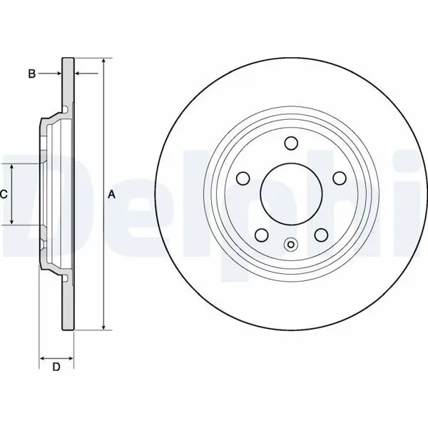 Disk Arka 16-Aı.A4-A5-A6-A7-Q5