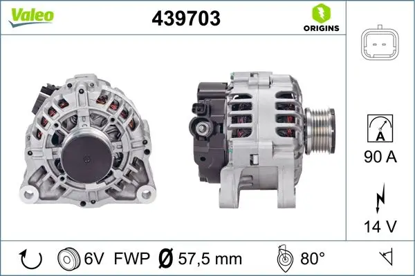 Alternatör Kmp 08-Bipper-Nemo 1.4Hdi