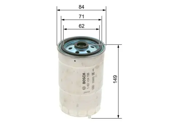 Mazot Filtresi 02-06 Accent 1.5D **