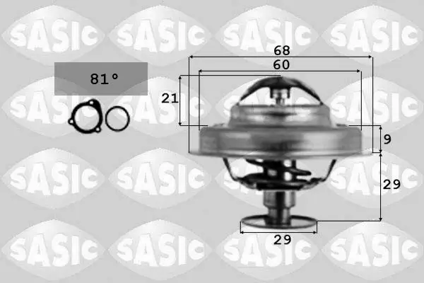 Termostat Espace R25 İnce Kafa