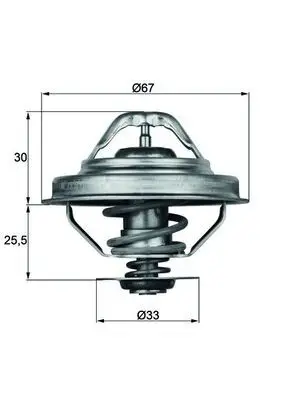Termostat / Termostat 88 C BMW M40 / 42 / 50 / 52 E30 / 34 / 36 90-95