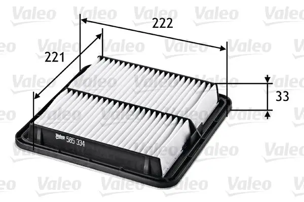 Hava Filtresi (Subaru Forester 2.0 2008-/ Impreza III-IV 07-Legacy III-IV 2003-12 / Outback II-III-IV / Xv I 2012 -)