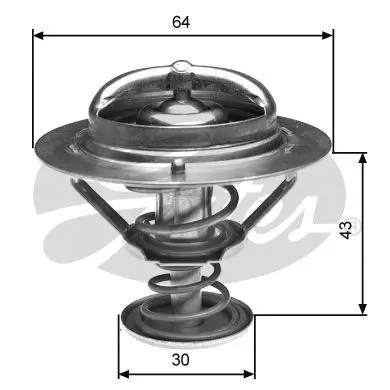 Termostat 82°C 10-İx35 2.0Crdi