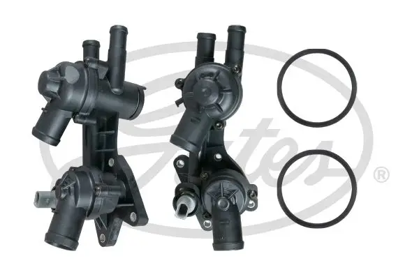 Termostat + Gövde Golf.V-Jetta-Passat-A3 1.6Fsi