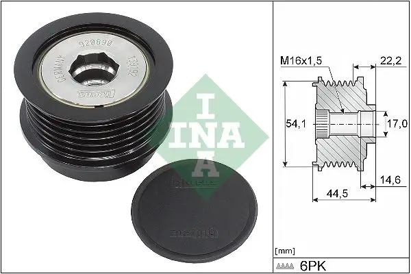 Alternatör Kasnağı 15 > Focus.III-Cmax.II-Kuga.II 2.0Tdci