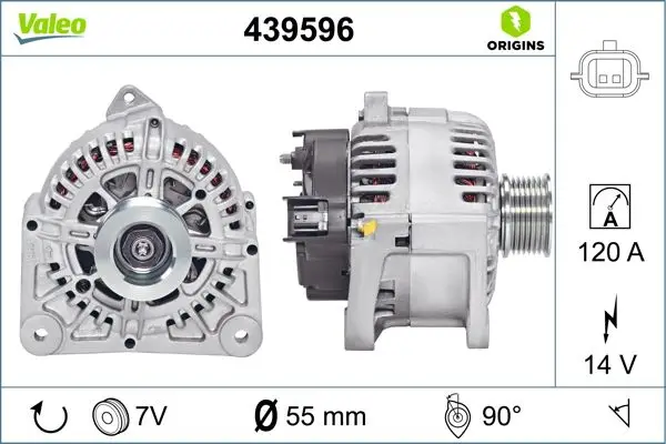 Alternatör Clio III,IV Modus 1.2 16V 2.0 16V