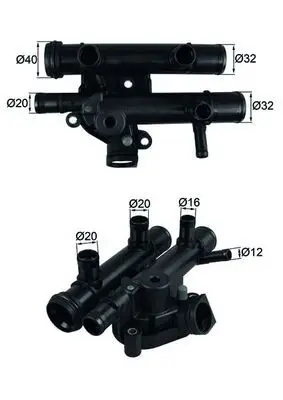 Termostat 89°C 02 > Master.2.3 2.2Dci-2.5 DCI *G9u-T*