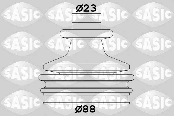 Aks Körüğü Dış 205 306 Em 405 / Xm Zx 1.6 1.9 1.8 90×24