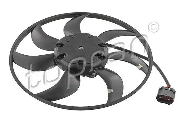Fan Motoru-445 mm 400W (VW Golf 13-Passat 15-Audi A3 17-Seat Leon 13-Skoda Octavia