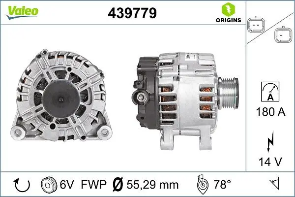 Alternatör Kmp 10-Pt.207-308-407-508-3008-5008-Prt-C4-C5-Brl 1.6-2.0Hdi