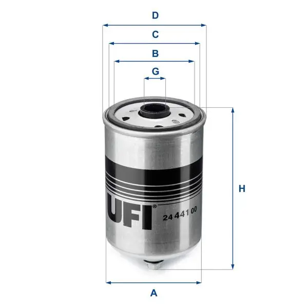 Yakıt Filtresi (Volvo S60 I 2.4D 2.4 D5 01-10 / S80 2.4 D5 01-06)
