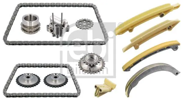 Eksantrik Zincir Seti Üst Alt BMW M57 E46 E53 E39 Gergi + 5Xkızak + 5Xdıslı + 2Xzıncır 00 >