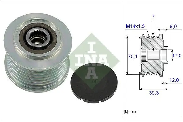 Alternatör Kasnağı 09-Accord-Cr V-Civic