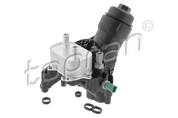 Yağ Filtre Braketı + Soğutucu + Filtre (Audi A4 16- A5 17- A6 15- Q5 17 -)
