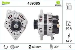Alternatör 12V 90A Hyundai Accent 1,3-1,5 1994-2000 Elantra 1.6 1996->