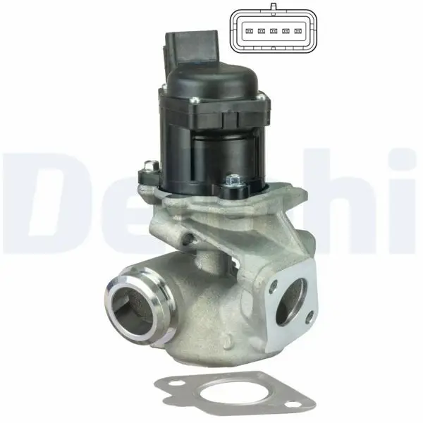 EGR Valf Ford:Fiesta 1.4 TDCI 02-Fiesta 1.4 TDCI 08-Pejo: 206 / 207 / 307 1.4 HDI