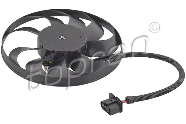 Fan Motoru-290 mm 90W (VW Polo 02-10 Seat Ibiza 02-10 Skoda Fabia 00-10)