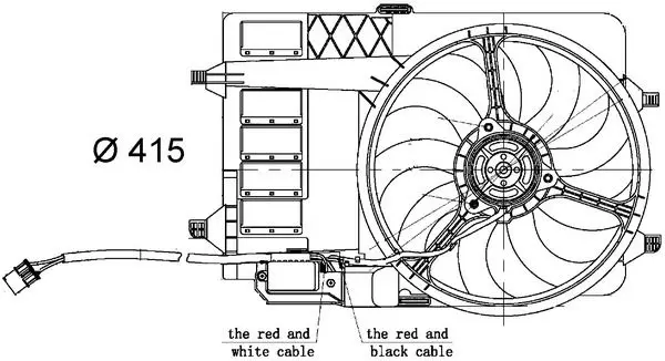 Klima Fanı Komple R50 / R52 / R53
