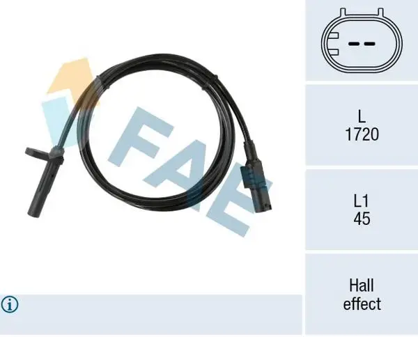 ABS Sensörü Arka Sol W906