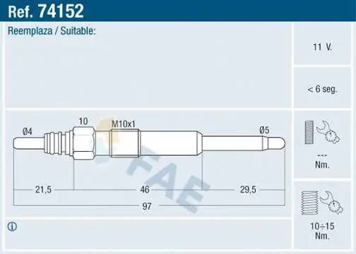 Kızdırma Bujisi T5 1.9 / 2.5 Axb-Axd