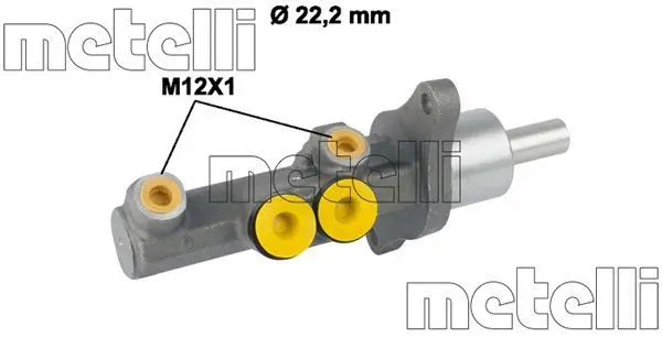 Fren Ana Merkez 22,20mm-Ate-Sensör Yerı Olan (VW Caddy 04-15 Golf 04-14 Audi A3 04-13 Seat Leon 06-13)