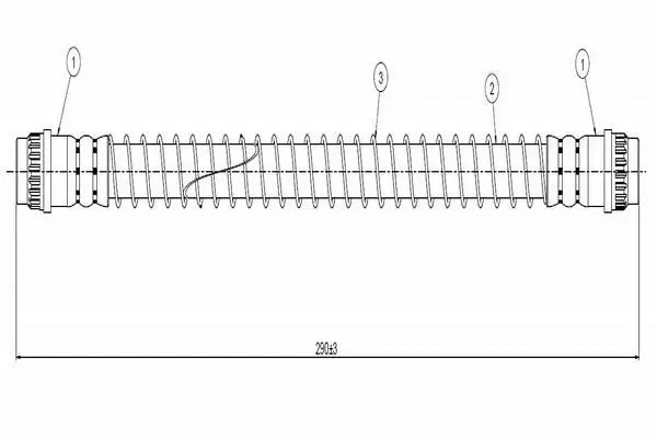 Fren Hortumu Arka (Renault 9 84-88 / Clio 90-/ Citroen Ax4×4 91-96)