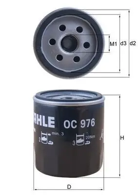Yağ Filtresi Partner-Brl-106-206-306 1.9D-2.0Hdi