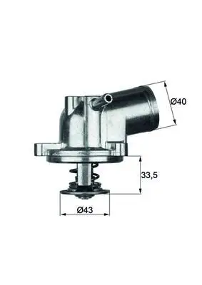 Termostat 71C Mercedes-Benz W124 W202 W210 W163 93 >