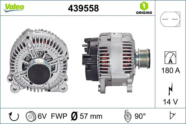 Alternatör 180 Amper
