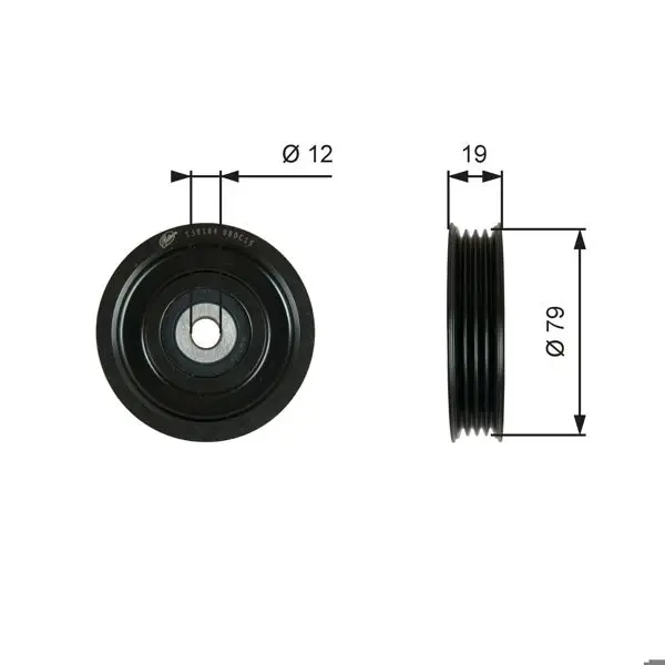 Alternatör Gergi Rulmanı Np300 Navara 2005->