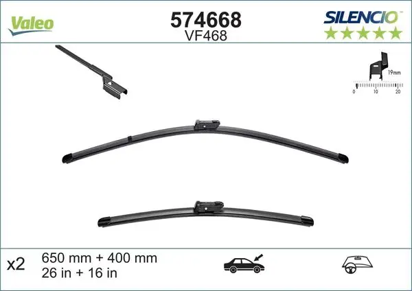 Silecek Süpürgesı Ön Takım Ga6j S17528 Ba