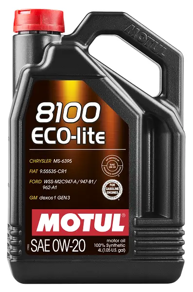 8100 Eco Lite 0W-20 DEXOS1 GEN2 4 Litre Motor Yağı