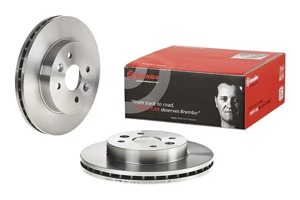 Fren Disk Ön Hava Kanallı 254-4 (Kia Rio 00-05)