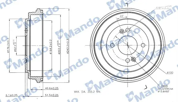 Hyundai Accent Era Getz Kia Rio Arka Fren Kampanası