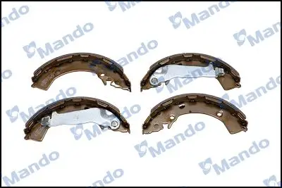 Hyundai Blue Elantra 15- i20 Rio 11-El Fren Balata 58305-0Ua00 Mlh20