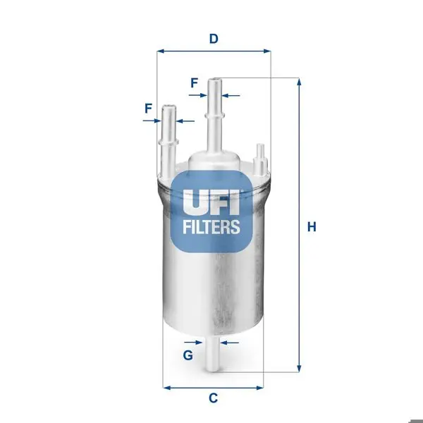 Yakıt Filtresi 4 Bar / H155wk02 / Kl156 / 3