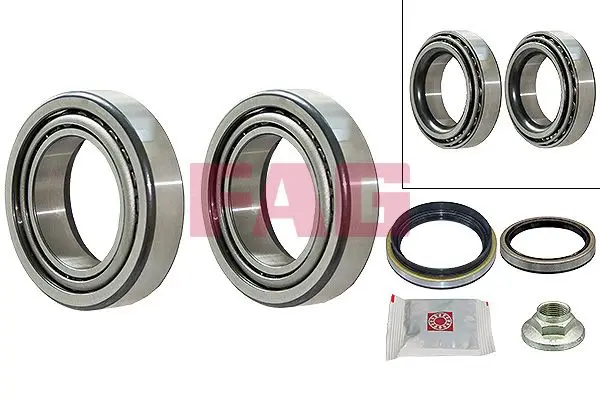 Ön Teker Rulmanı Set (Kia Prıde 90-01 / Rio 00-05)