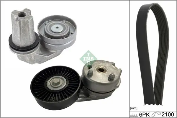 Range Rover Sport 3.0 Sdv6 V-Kayış Gergi Seti Lr035493-Lr013506-6Pk2100