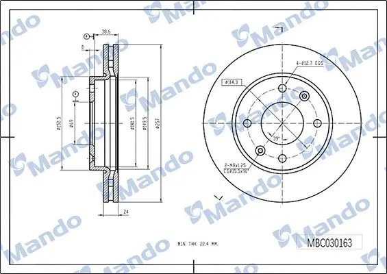 Disk On (Ad) 02-10 Matrix 1.5Crdi-1.6İ-1.8İ