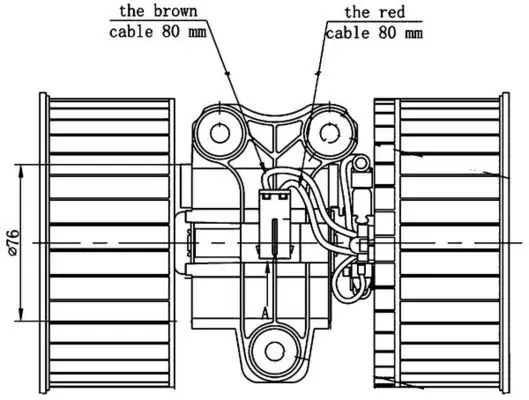 Kalorifer Fanı E39